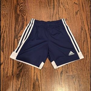 Adidas boys athletic shorts sz. S blue